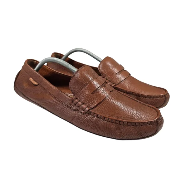 Cole Haan Wyatt Leather Penny Driver Loafers Men's sz 11 - Picture 1 of 11